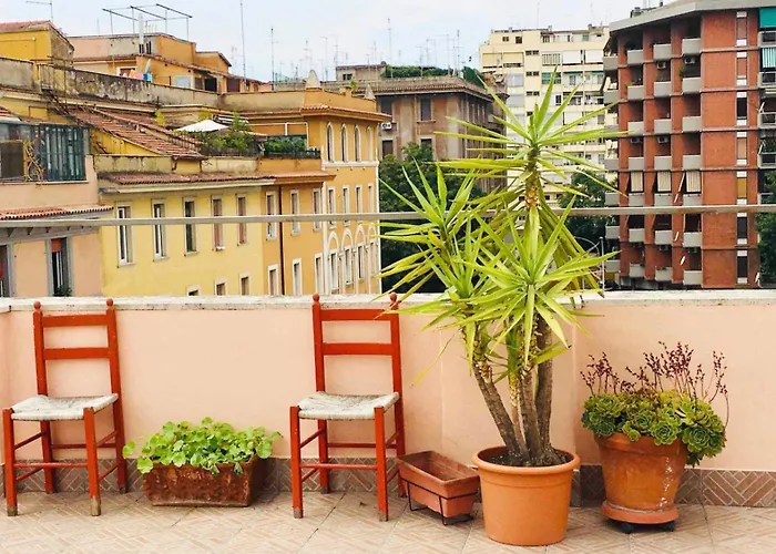 Panoramic Castle Trastevere Апартаменты Рим